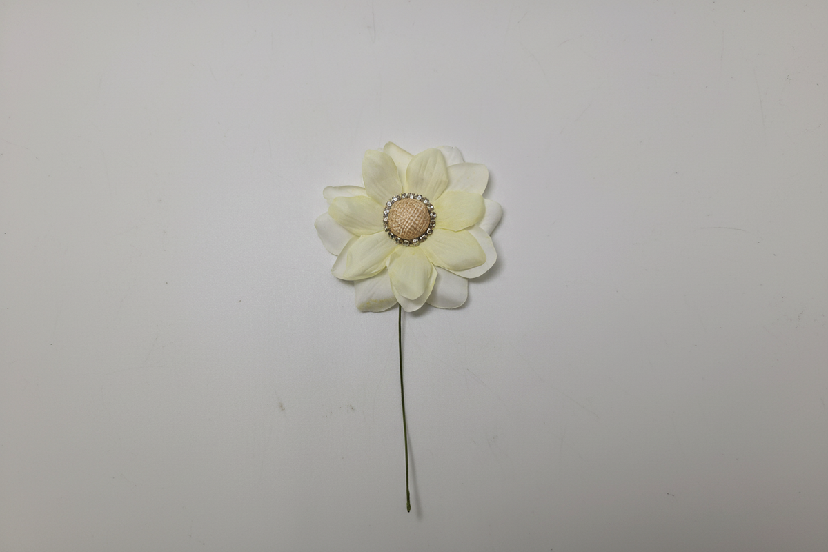 Flores w. Diamante de imitación - 72 piezas/bolsa #ARF2141