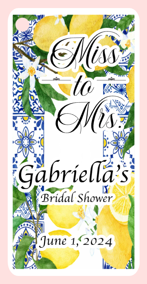 Bridal Shower Bigliettini / Tags MMBS-003