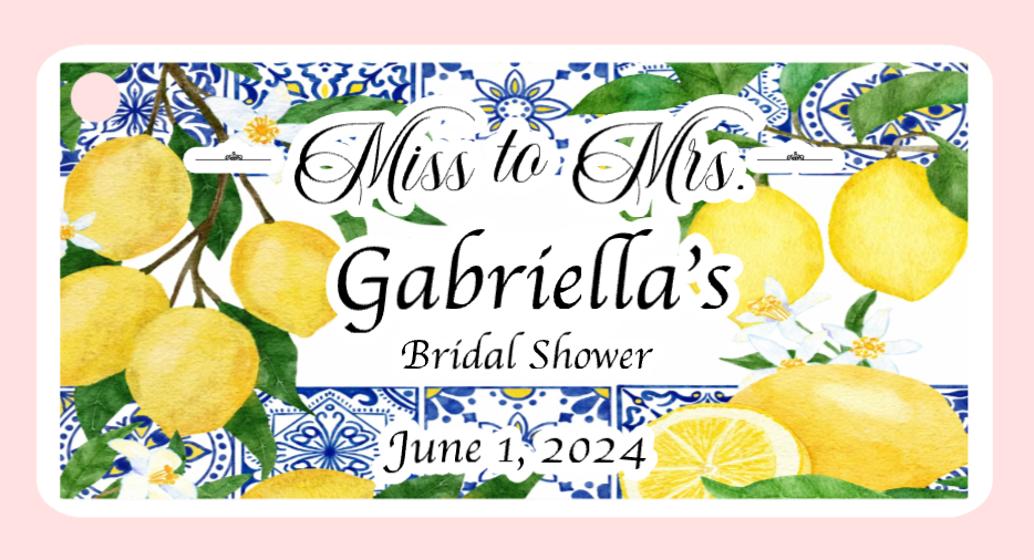 Bridal Shower Bigliettini / Tags MMBS-001