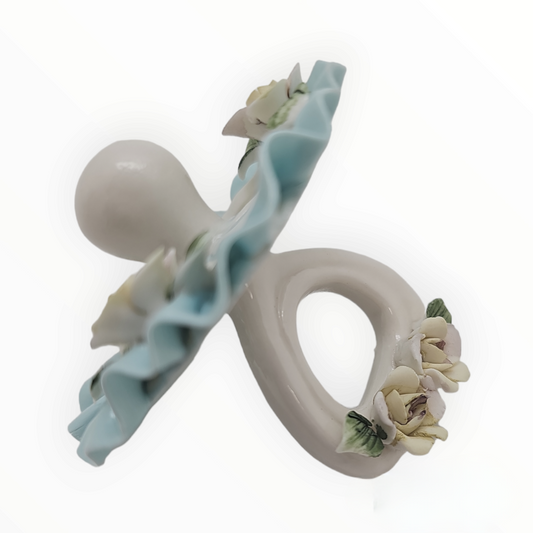 Capodimonte Porcelain Baby Pacifier F5032
