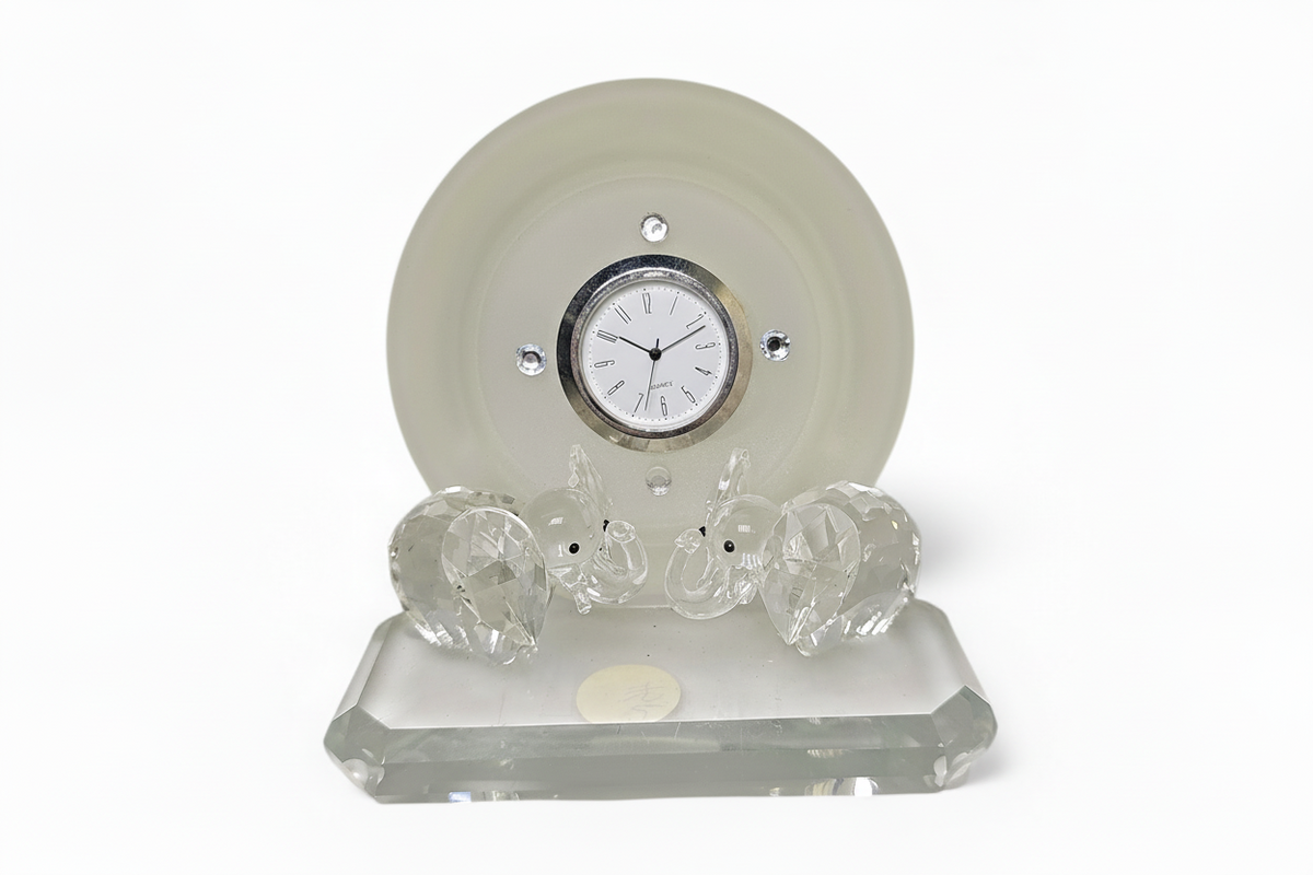Marco de reloj italiano con borde de plata 925 Argento #931W