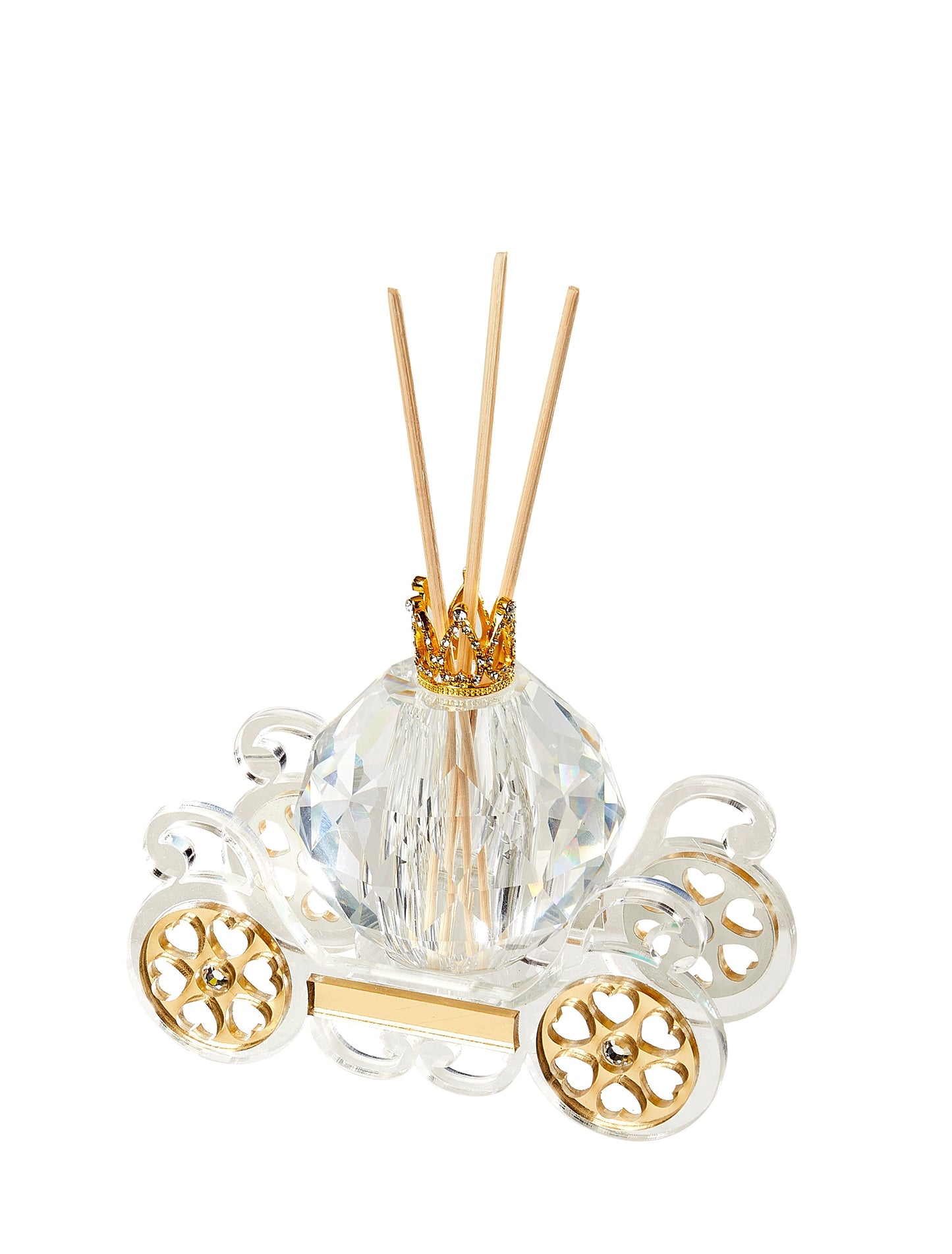 Diffusore trasparente per aromaterapia Crystal Lotus con mini cristalli Swarovski all'interno # 33119