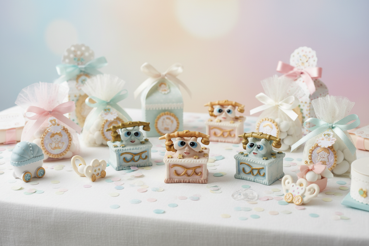 Favor de fiesta de porcelana Baby Talk Phone #6D353