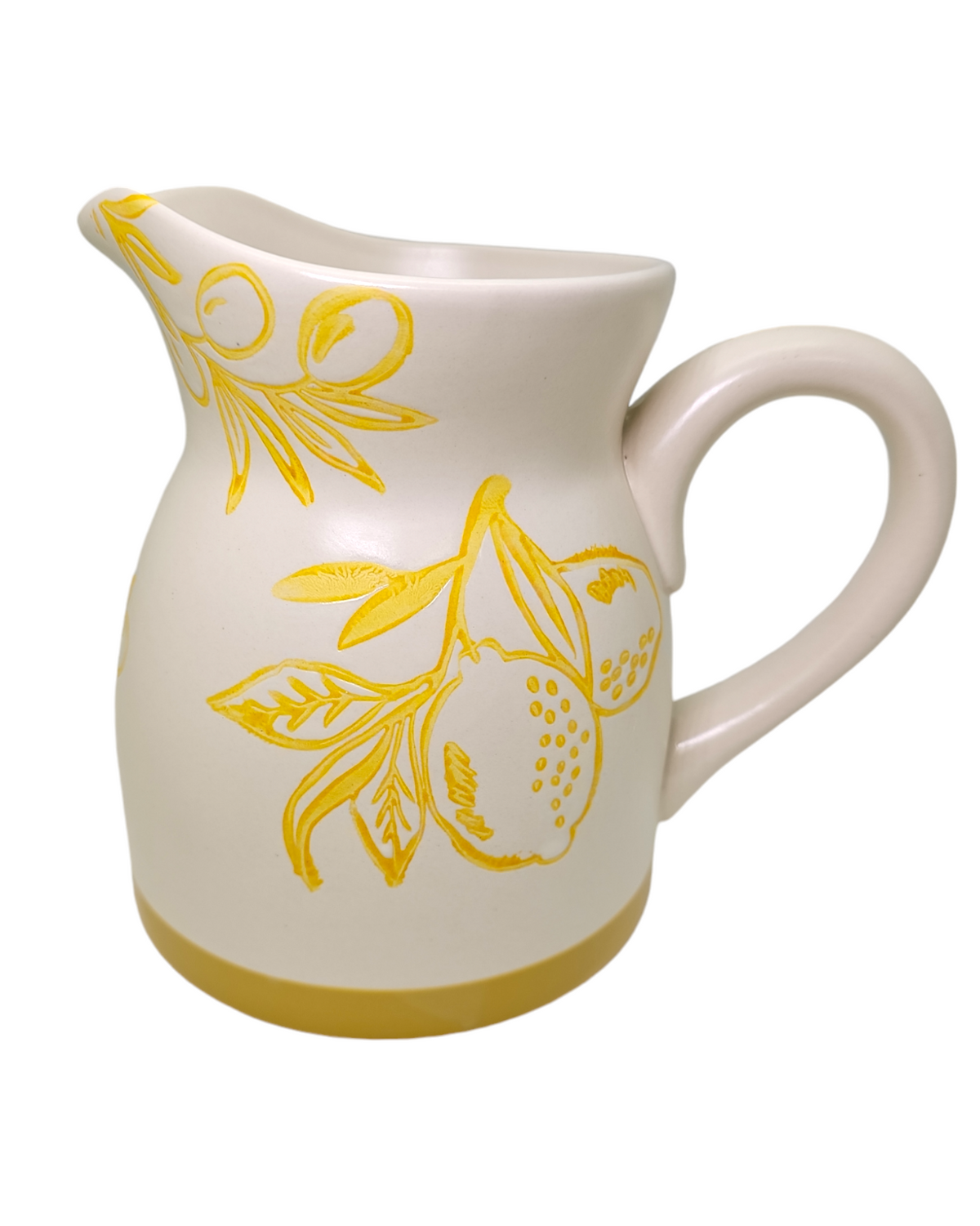 Cucina Italiana Lemon Design Wine Pitcher 8." L132511-456