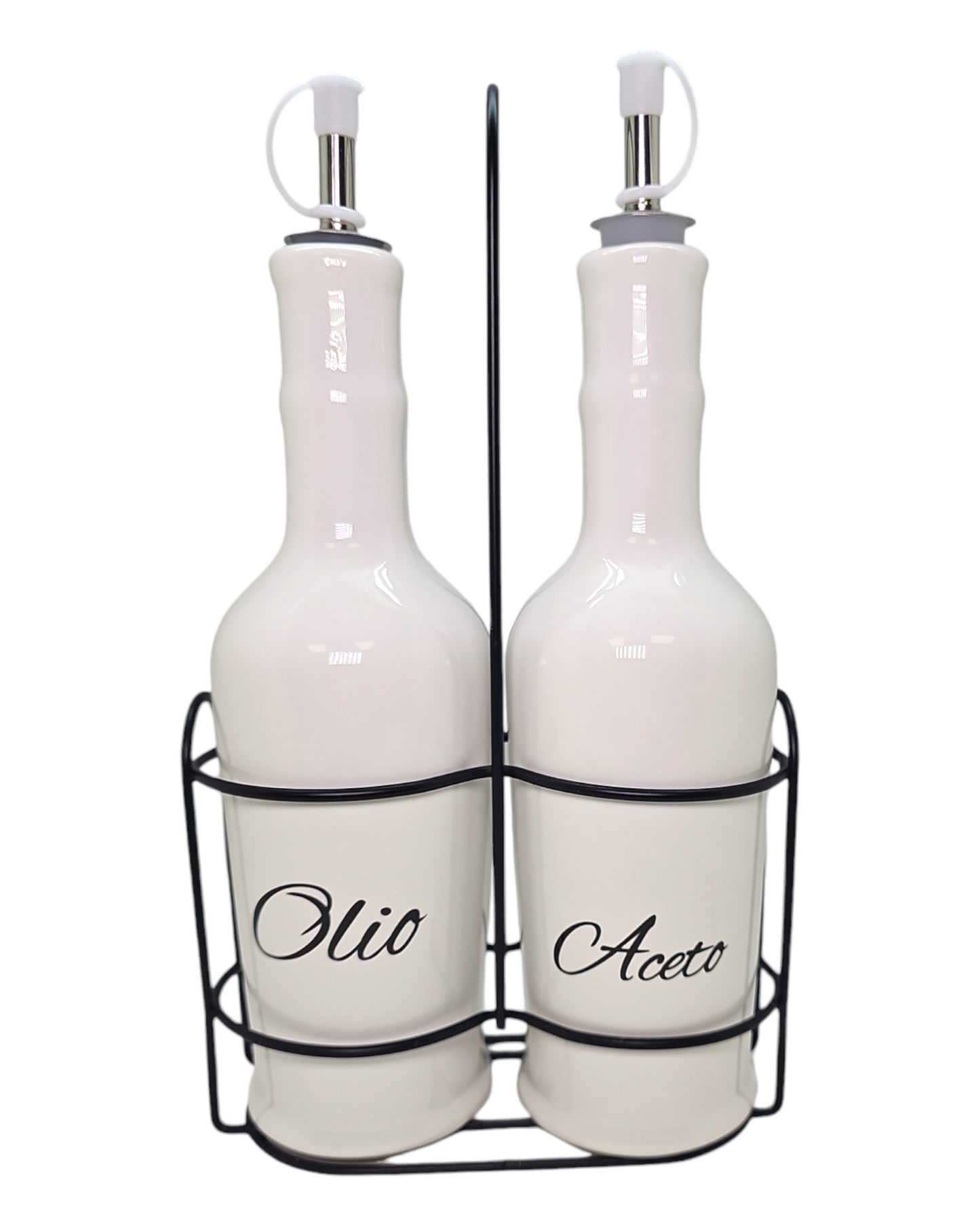 Juego de aceitera y vinagrera de cerámica Cucina Italiana #0216/562