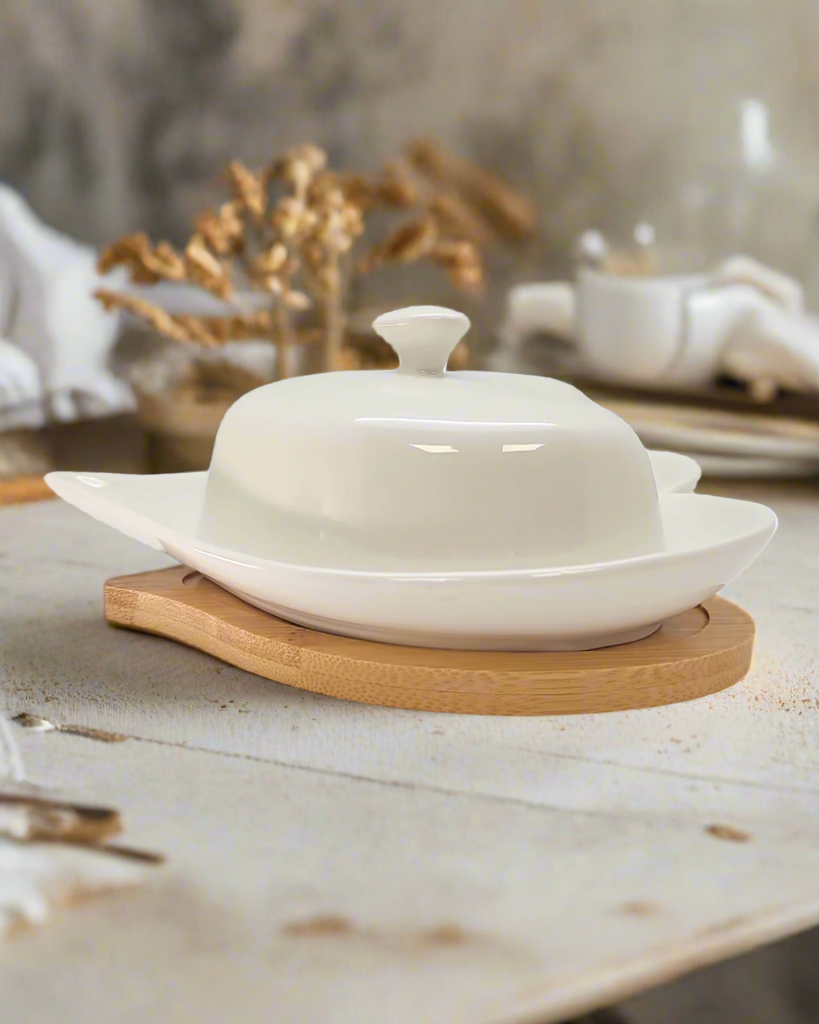Set di 2 tazze da caffè e piattino in porcellana originale Cucina Italiana Decoro Limone #R10105-47
