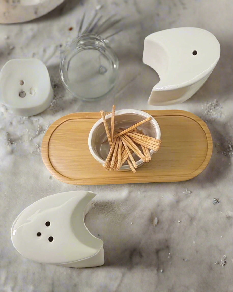 Set di 2 tazze da caffè e piattino in porcellana originale Cucina Italiana Decoro Limone #R10105-47