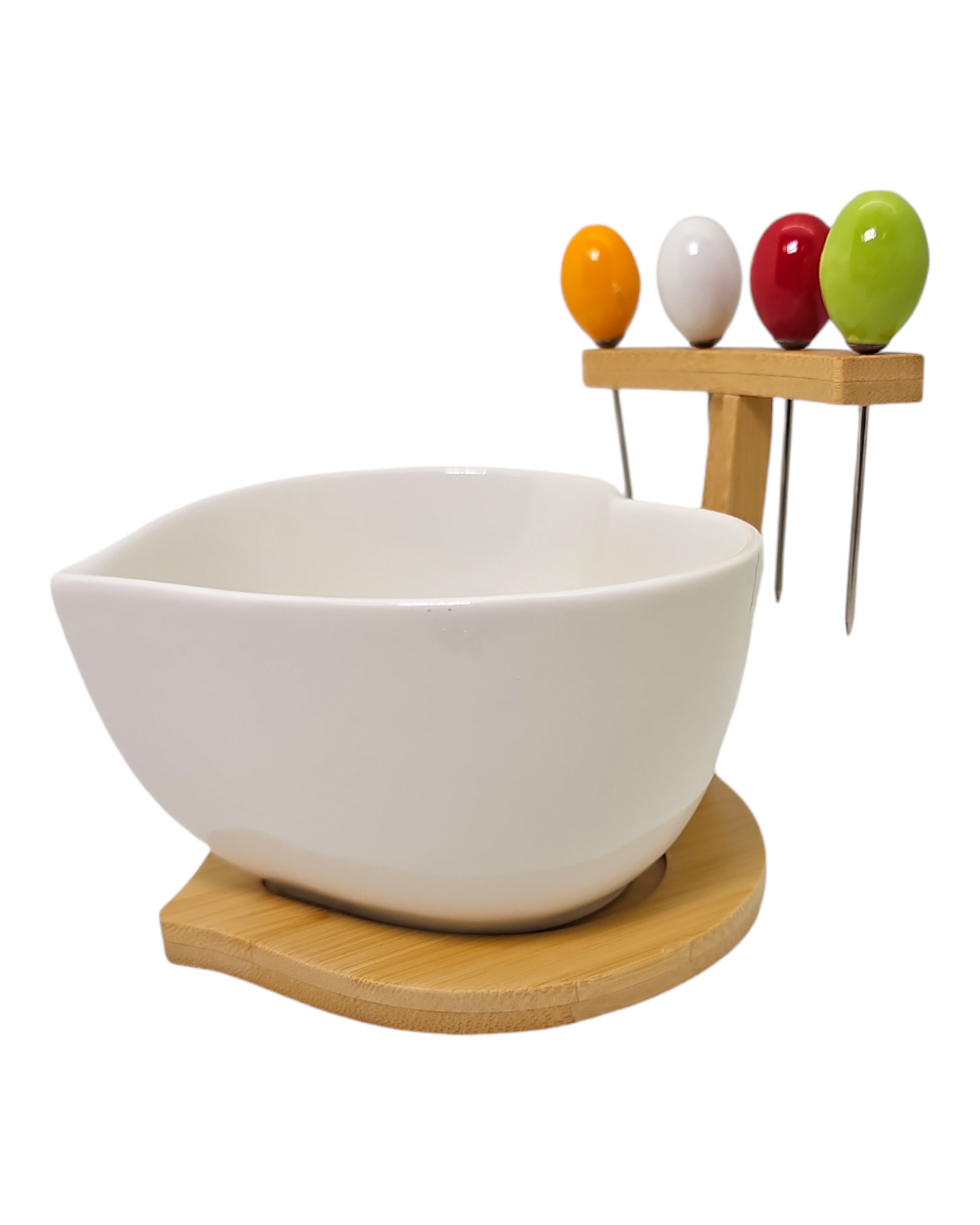 Original Cucina Italiana Porcelana Taza de Café y Platillo Juego de 2 Lemon Decor #R10105-47