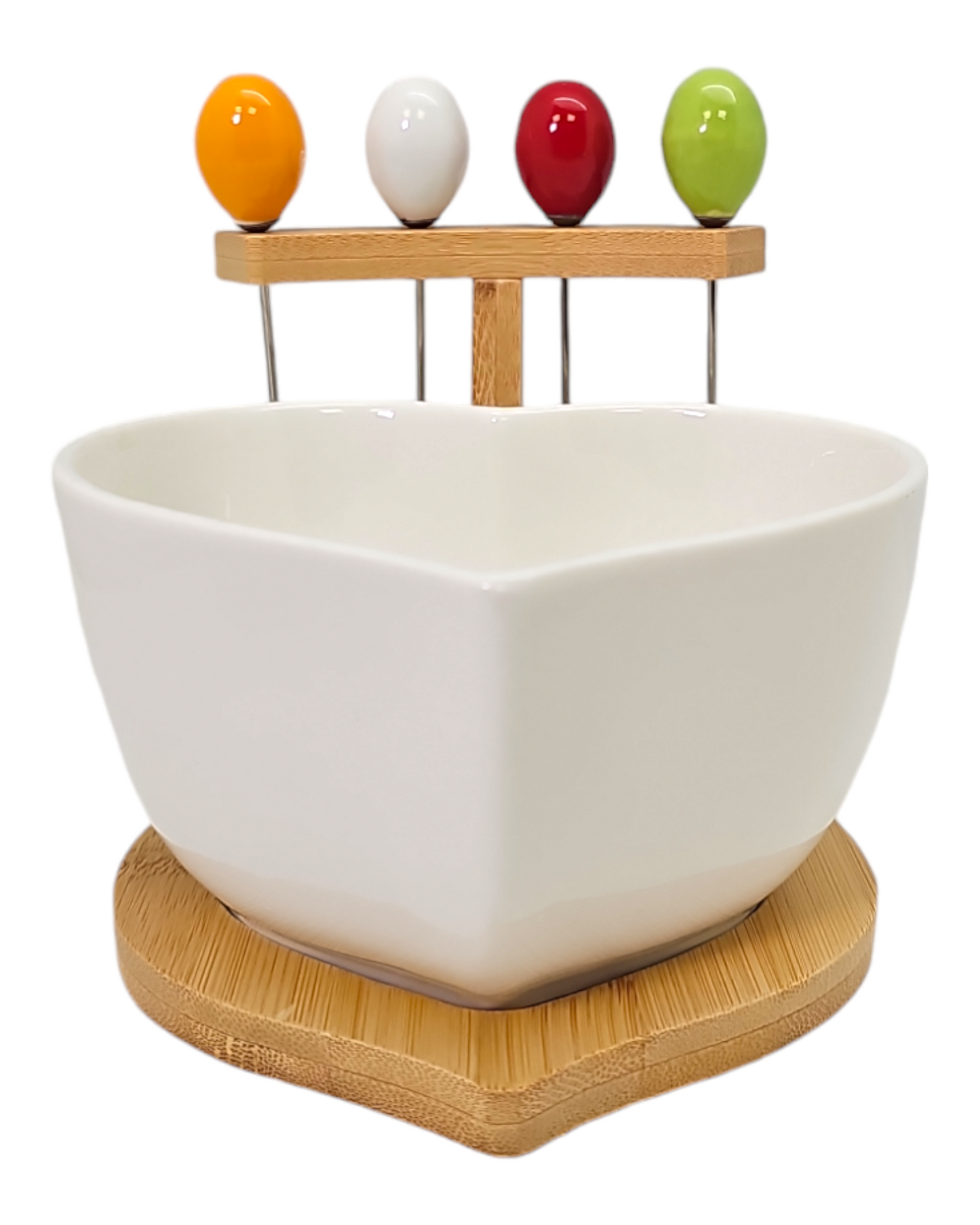 Original Cucina Italiana Porcelana Taza de Café y Platillo Juego de 2 Lemon Decor #R10105-47