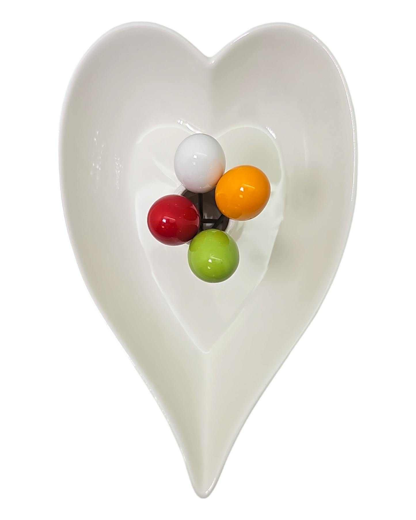 Set di 2 tazze da caffè e piattino in porcellana originale Cucina Italiana Decoro Limone #R10105-47