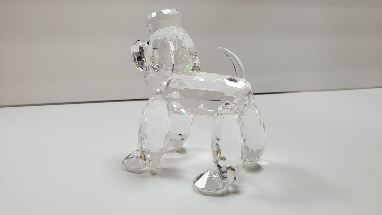 Figurina di barboncino di cristallo # CR016