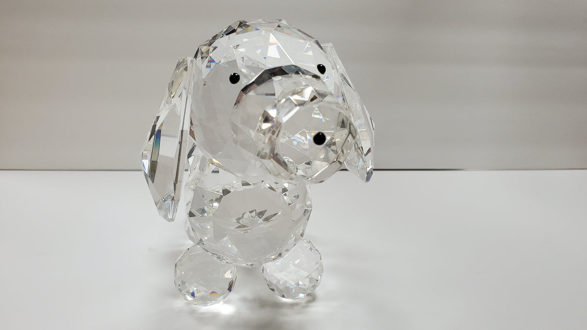 Crystal Puppy Figurine Centerpiece #CR044