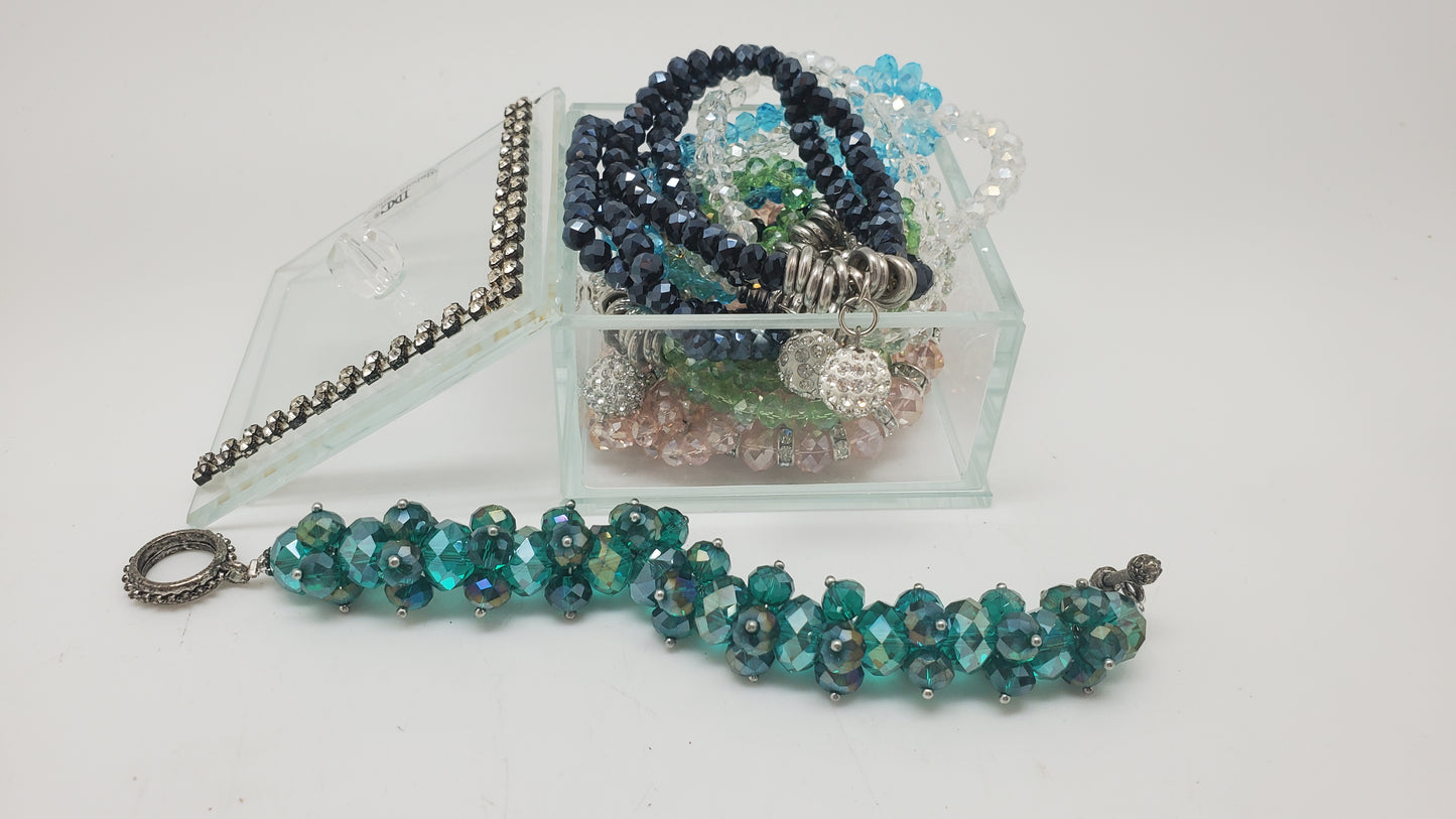 Portagioie Trinket con accenti W. Swarovski Elements #30605
