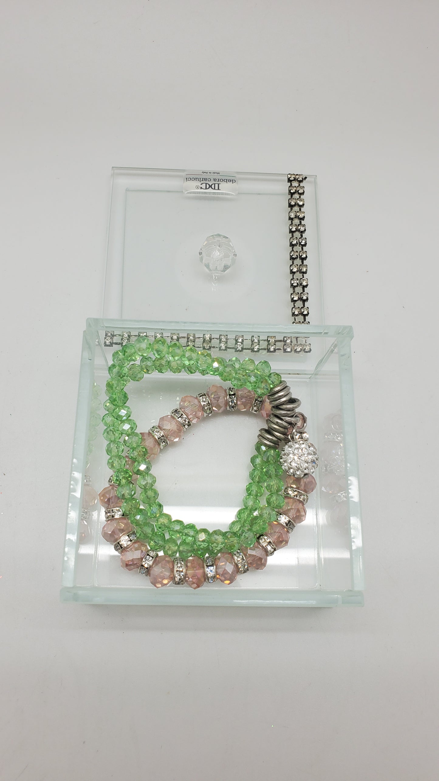 Portagioie Trinket con accenti W. Swarovski Elements #30605