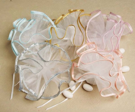 9' Satin Edge Tulle Netting 25pcs/bag #61156