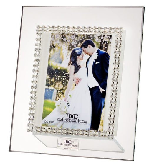 Cornice italiana w. Bordo di cristalli Swarovski #30604