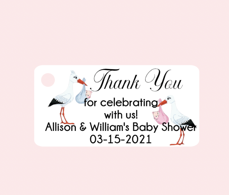 Baby Shower Bigliettini/ Tags MMBB-006