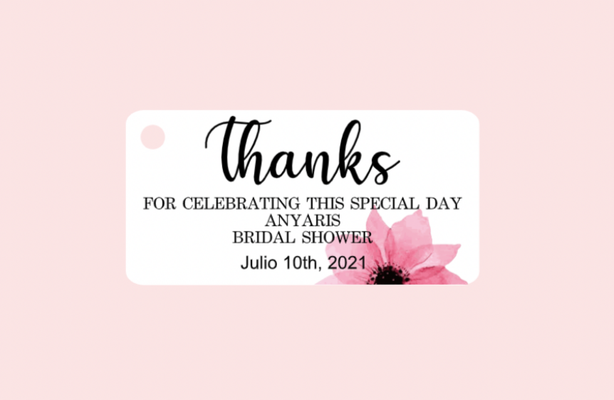 Bridal Shower Bigliettini / Tags MMBS-020