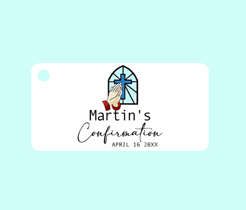 Confirmation Bigliettini/ Tags MMC-003