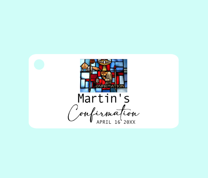 Confirmation Bigliettini/ Tags MMC-004