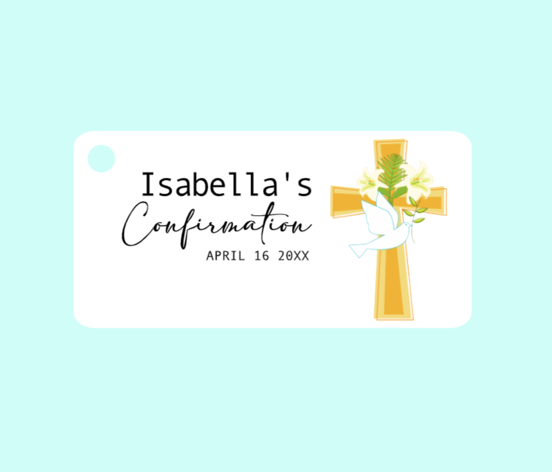 Confirmation Bigliettini/ Tags MMC-005