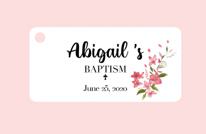 Christening Bigliettini/ Tags MMB-006