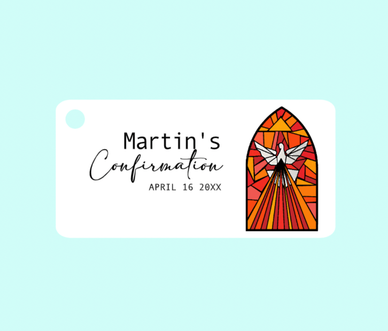 Confirmation Bigliettini/ Tags MMC-006