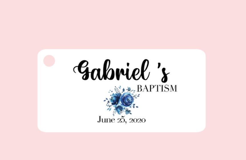 Christening Bigliettini/ Tags MMB-007