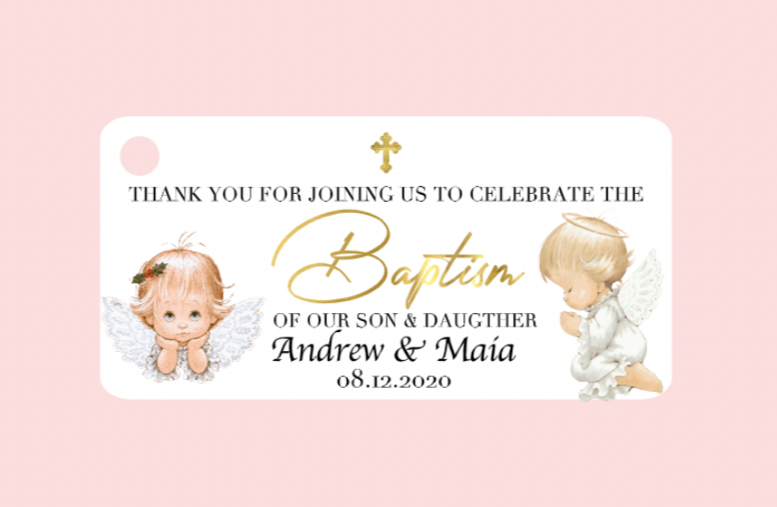 Christening Bigliettini/ Tags MMB-0010