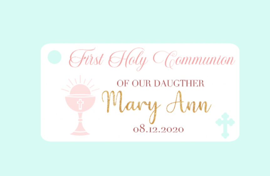 First Holy Communion Bigliettini/ Tags MMFC-001