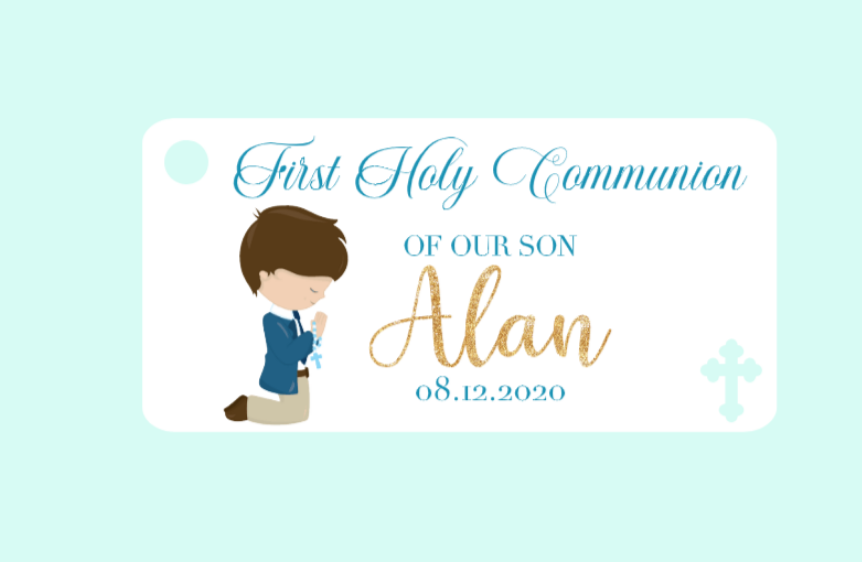First Holy Communion Bigliettini/ Tags MMFC-004