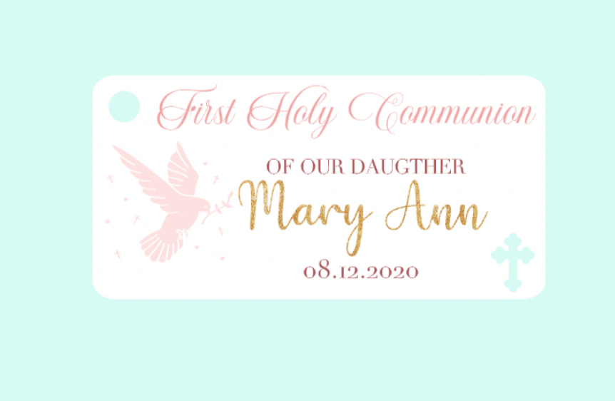 First Holy Communion Bigliettini/ Tags MMFC-005