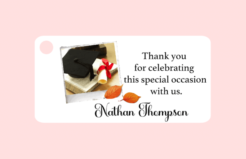 Graduation Tags MMGR-009