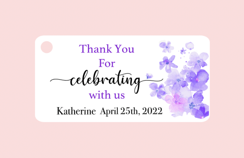 Birthday and Thank you Tags MMTH-007