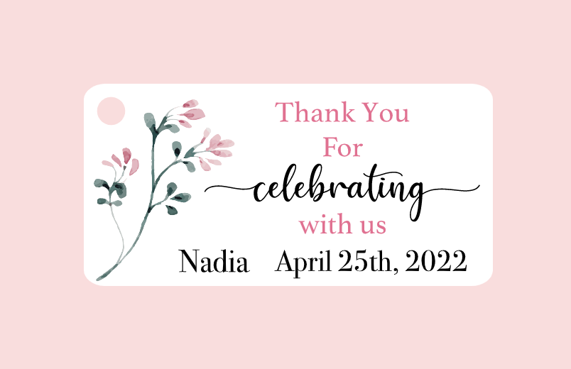Birthday and Thank you Tags MMTH-008