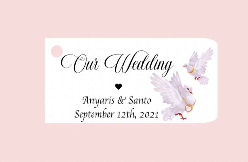 Wedding Favor Bigliettini / Tags MMW-013