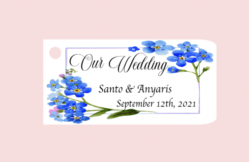 Wedding Favor Bigliettini / Tags MMW-015
