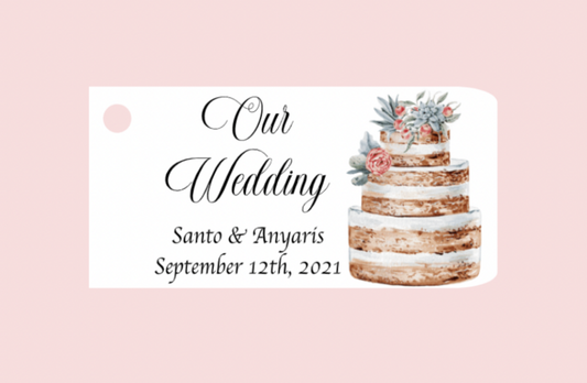 Wedding Favor Bigliettini / Tags MMW-017