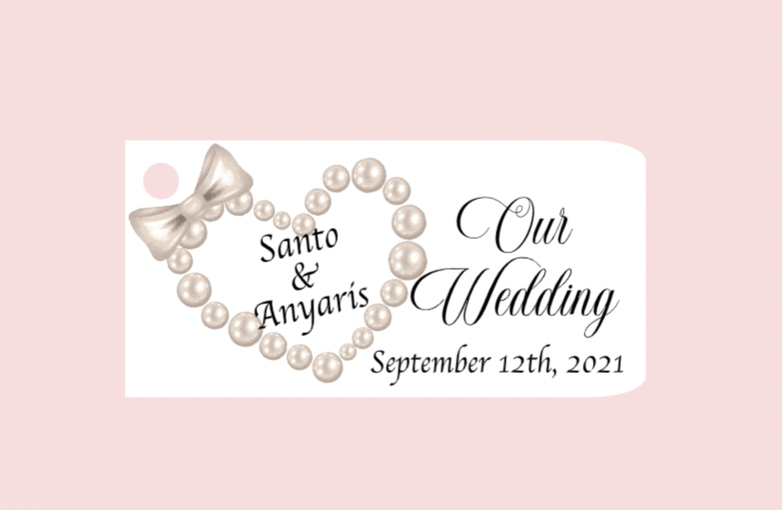 Wedding Favor Bigliettini / Tags MMW-018