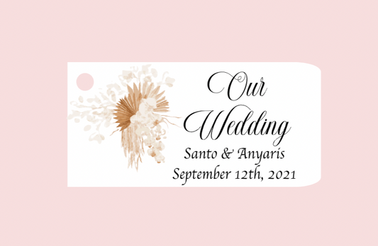 Wedding Favor Bigliettini / Tags MMW-019