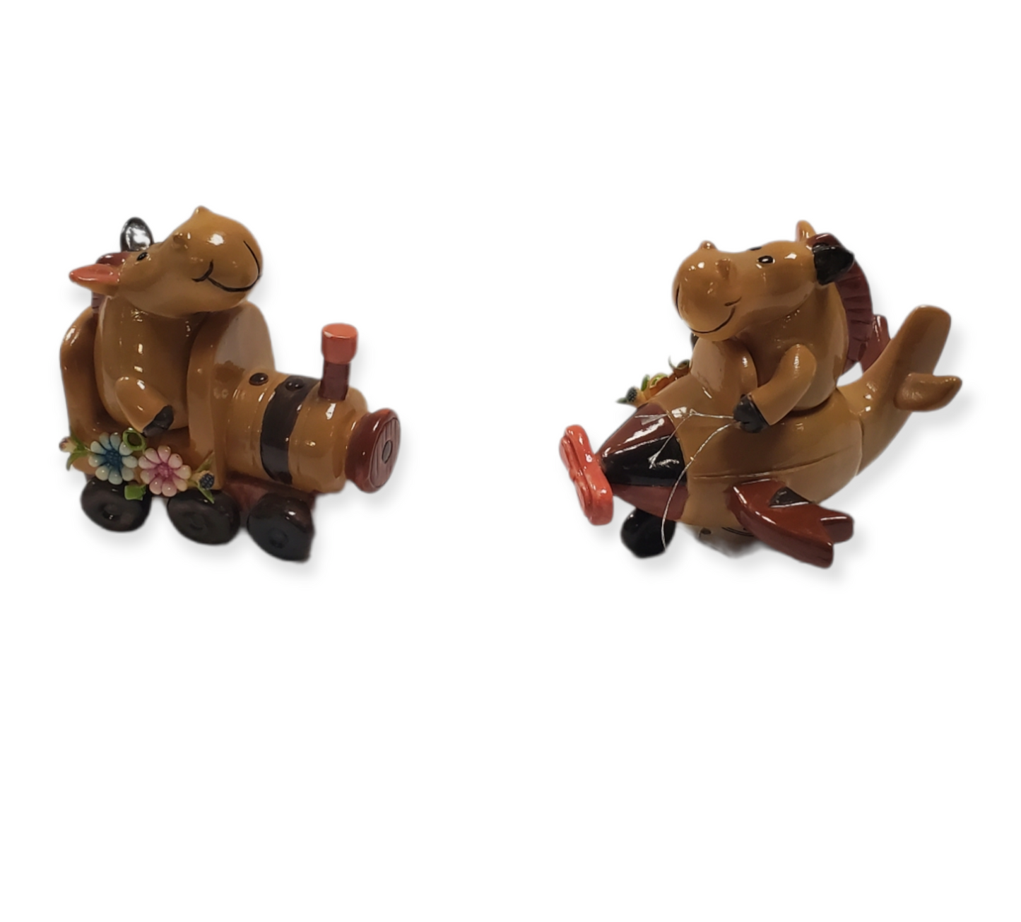 Favores de fiesta de bebé de porcelana #7D3070