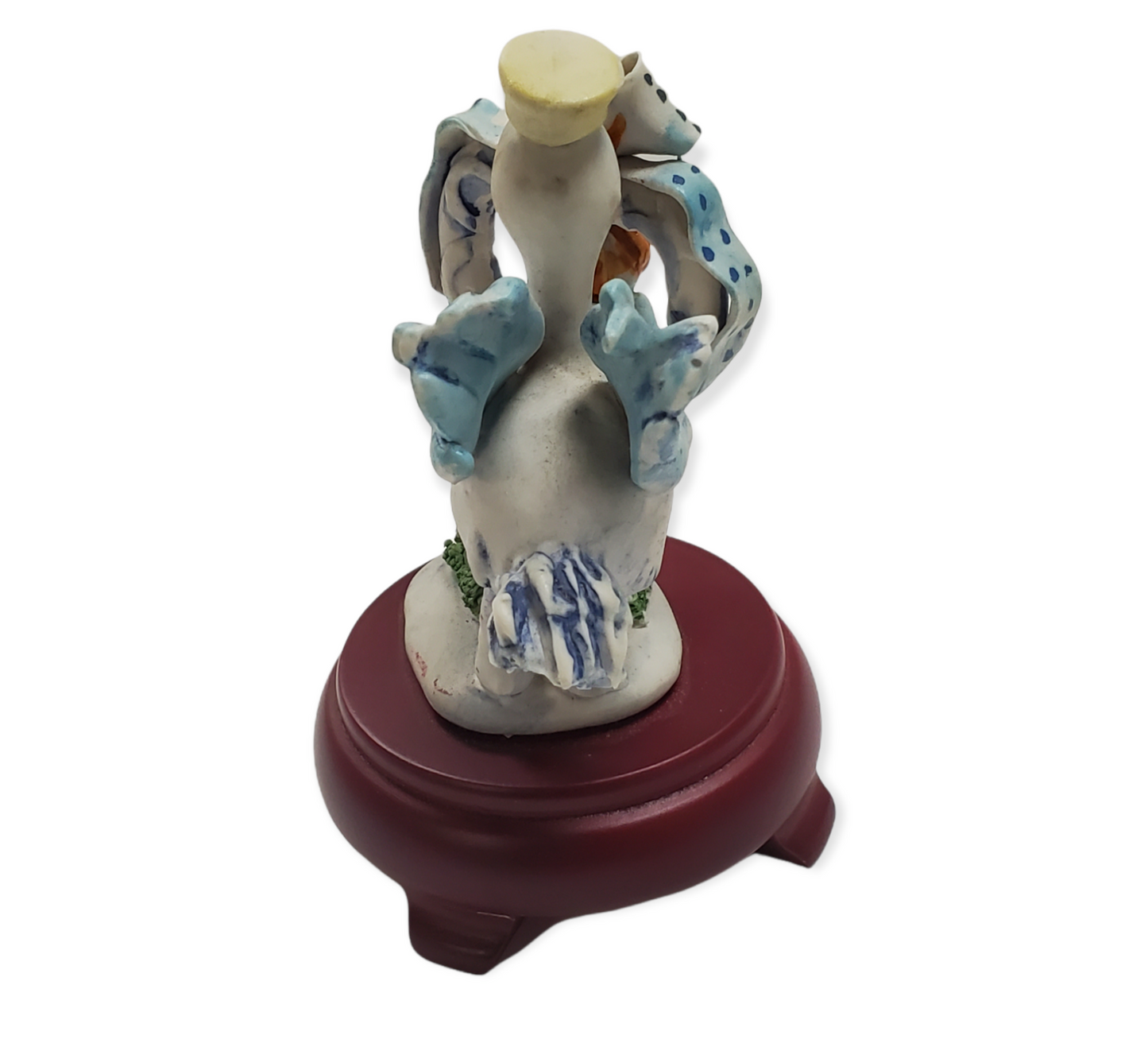 Porcelain Blue Baby Stork Party Favor #6D859