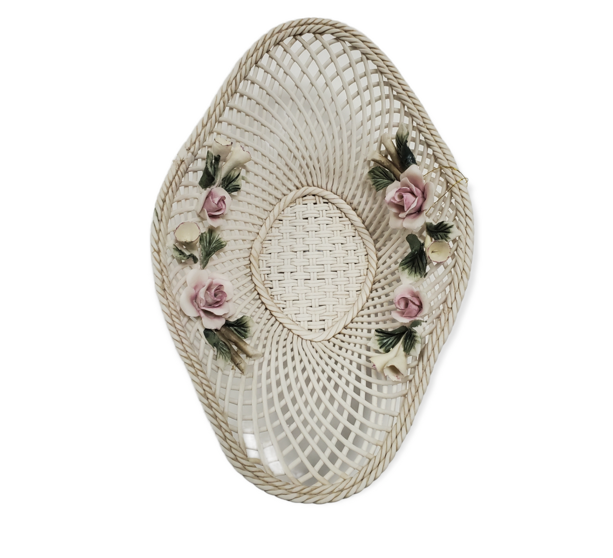 Porcelain Basket #B963