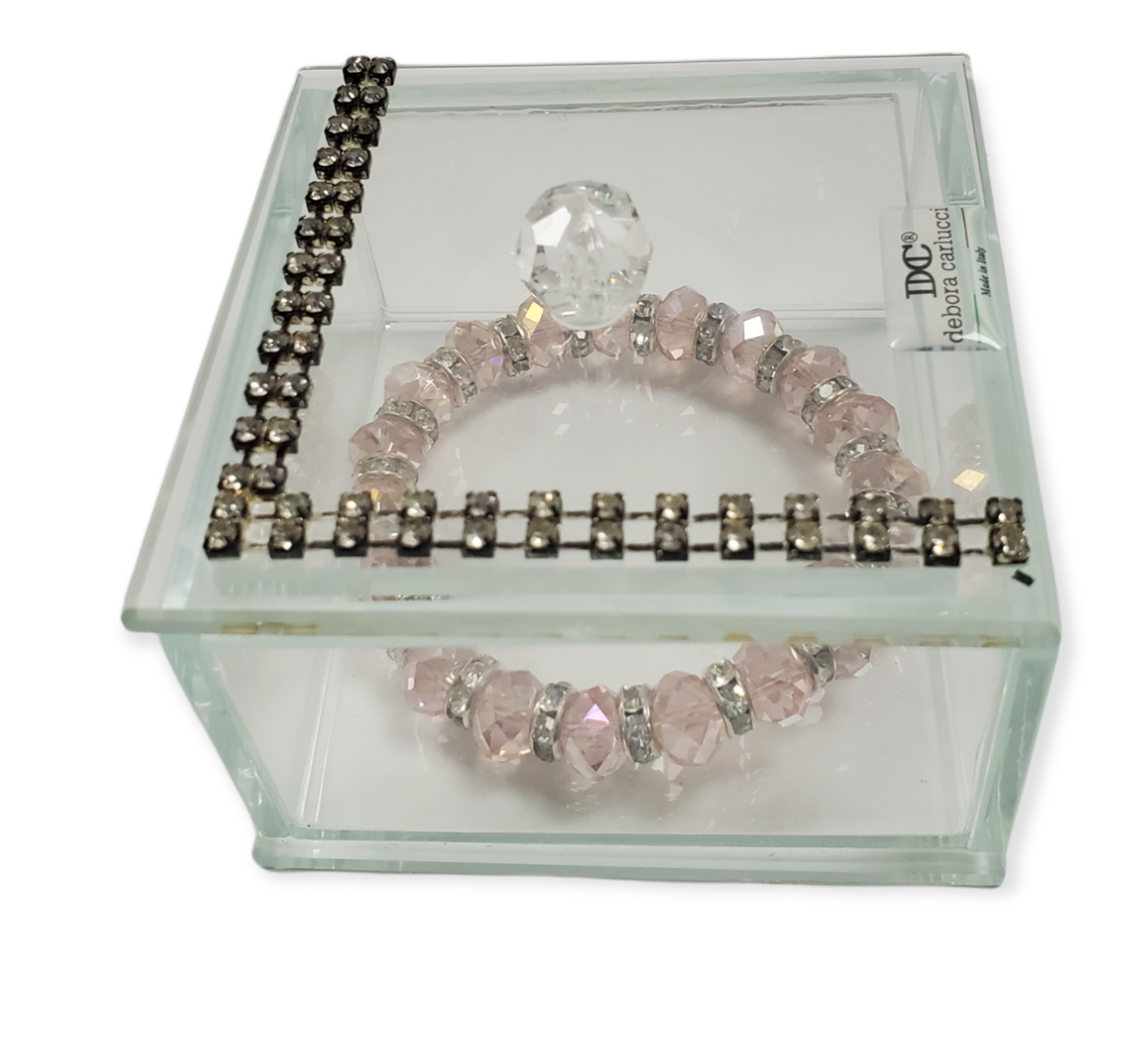 Portagioie Trinket con accenti W. Swarovski Elements #30605