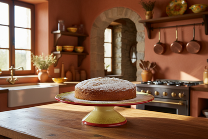 Cucina Italiana Girasole Decor Piatto Torta #1449/514