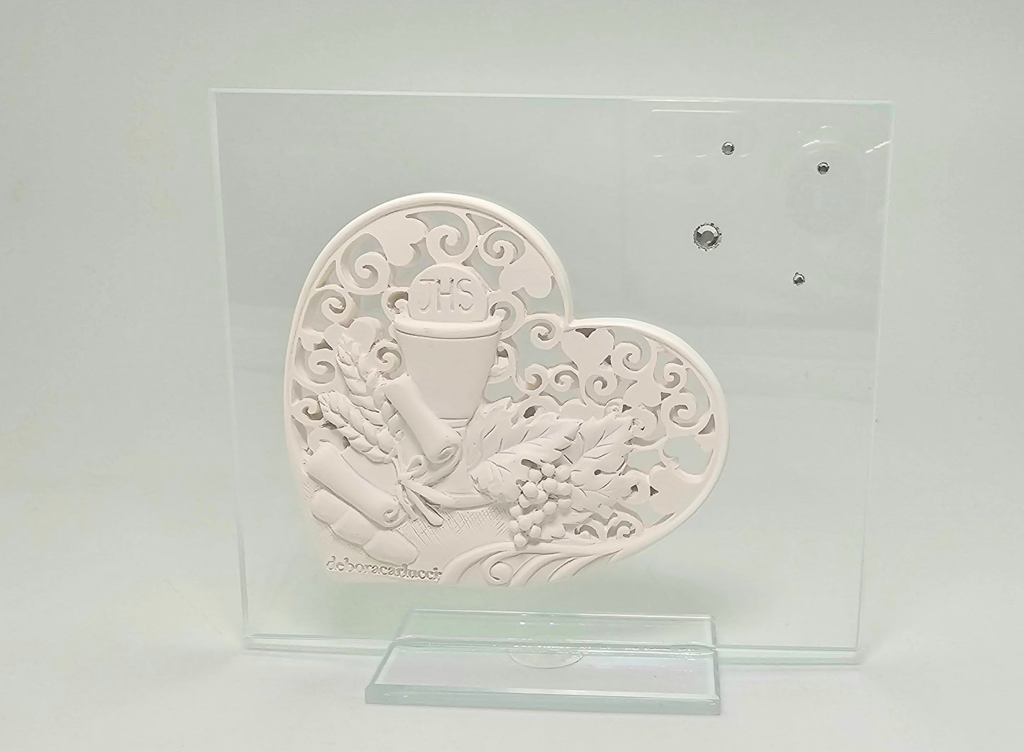 Debora Carlucci Communion Chalice w/ Crystals Icon 5 x 4.5   #DC23181