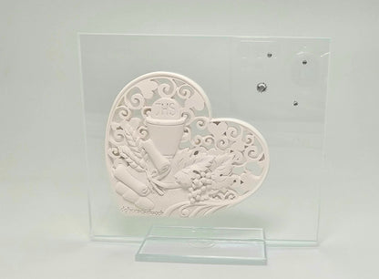 Debora Carlucci Communion Chalice w/ Crystals  Icon 6 x 5.5  #DC23182
