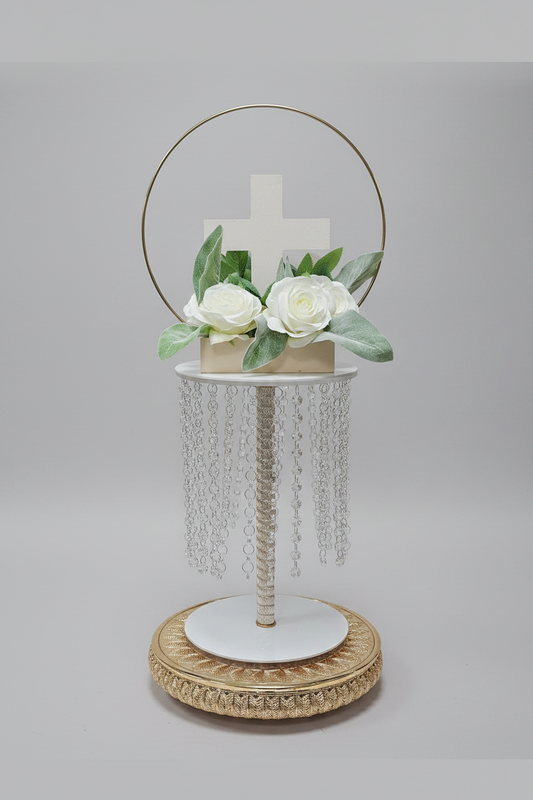 15 Inches Crystal Centerpiece Stand DC2349