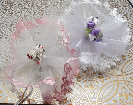 Rocking Horse Edge Organza Netting #61118