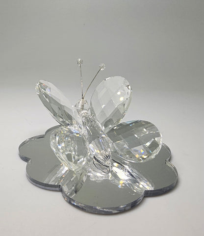Figurilla de mariposa blanca de Murano y cristal italiano al 24 % #12557
